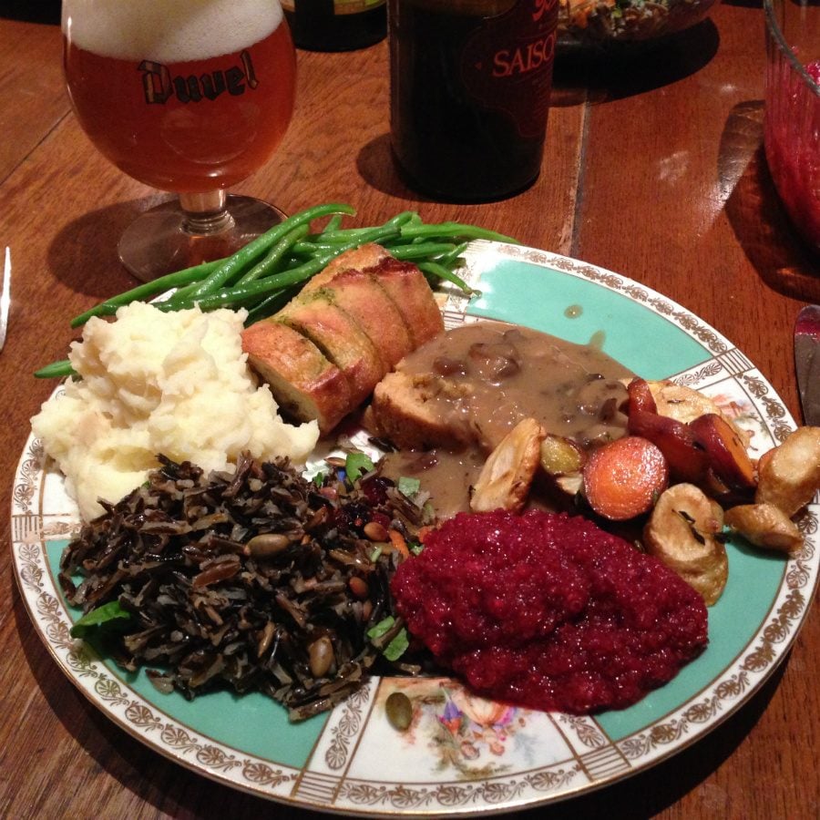 Divinely delicious vegetarian Thanksgiving - Love Jo