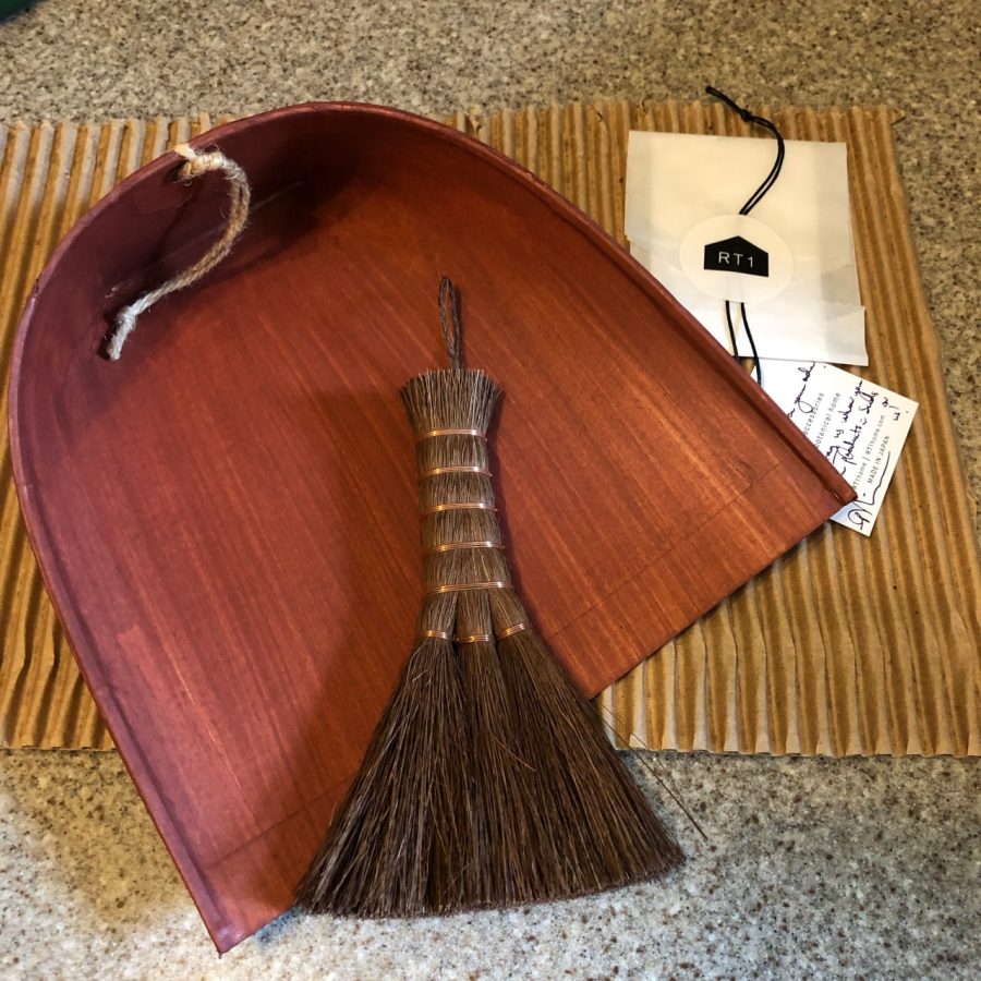 Japanese RT1 Shuro whisk broom and Harimi dustpan